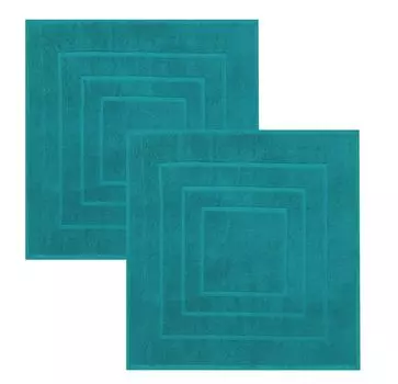 Betz Коврик для ванной 2 шт. 60х60 см PALERMO Коврик для ванной Коврик для ванной Коврик для душа 100% хлопок 680г/м цвет: бензин Betzshop, зеленый