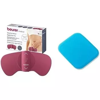 Beurer EM 50 Menstrual Relax от менструальной боли и эндометриоза Аккумуляторная батарея с функцией нагревания TENS, розовый