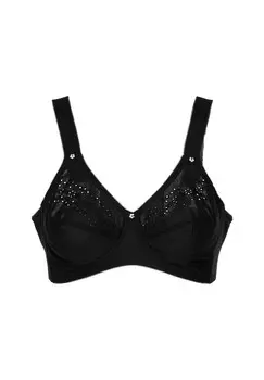 Без бюстгальтера на косточках LINGADORE, черный