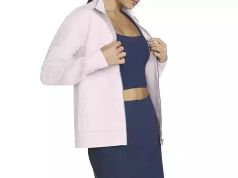 Без капюшона худи GO WALK Женская куртка Everywhere Skechers, Light Purple