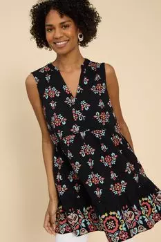 Без рукавов у тебя туника White Stuff, черный