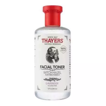 Безалкогольный тоник для лица Thayers Lavender с алоэ и гамамелисом 355мл