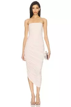 Безбретельное платье "Diana" от Norma Kamali, baby