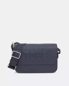 БЕЖЕВАЯ СУМКА через плечо M. TOUS BRENDA, темно-синий