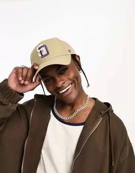 Бежевая бейсболка 47 Brand San Diego Padres с вышивкой логотипа и значка