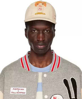 Бежевая бейсболка No War Stella McCartney