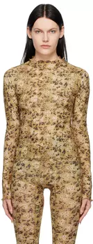 Бежевая блуза Halcyon KNWLS