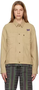 Бежевая джинсовая куртка Penny NEEDLES