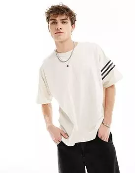 Бежевая футболка adidas Originals Street Neuclassic