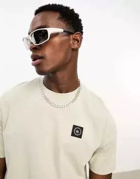 Бежевая футболка Marshall Artist Siren