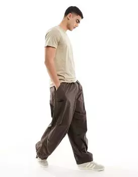 Бежевая футболка с круглым вырезом Cotton:On Regular кроя