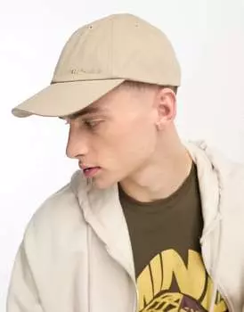 Бежевая хлопковая бейсболка Ben Sherman