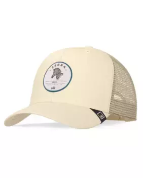 Бежевая кепка-грузовик унисекс Zebra The Indian Face