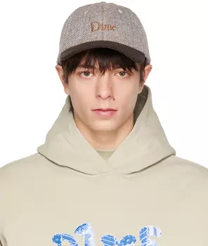 Бежевая классическая кепка Dime