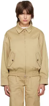Бежевая классическая куртка Dunst