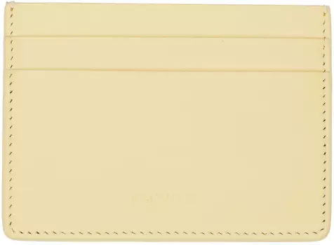 Бежевая кредитница Jil Sander