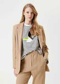 Бежевая куртка-бойфренд Beymen