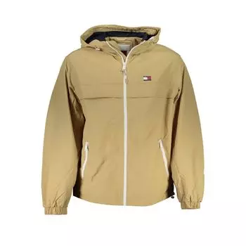 Бежевая куртка из полиамида Tommy Hilfiger