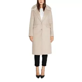 Бежевая куртка из полиэстера GUESS