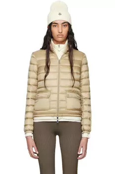 Бежевая куртка Lans Down Jacket Moncler