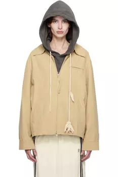 Бежевая куртка с нашивкой Orbit Kijun
