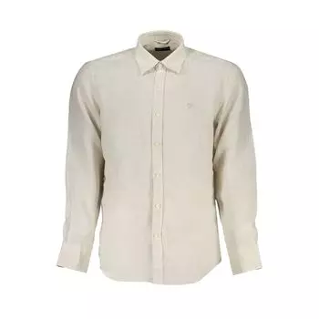 Бежевая льняная рубашка North Sails