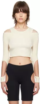 Бежевая майка Orbit ORIENS