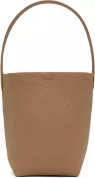Бежевая маленькая сумка N/S Park Tote The Row, Sandpit