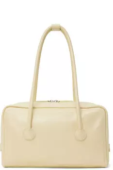 Бежевая мягкая сумка Boston MARGESHERWOOD