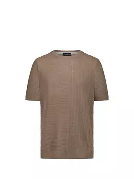 Бежевая мужская футболка Brian Brome