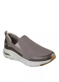 Бежевая мужская кроссовки Lifestyle 232043TK TPE ARCH FIT-BANLIN Skechers, бежевый