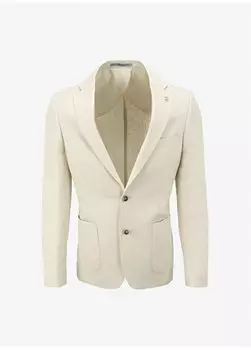 Бежевая мужская куртка 4B0424200029 Beymen Business, бежевый