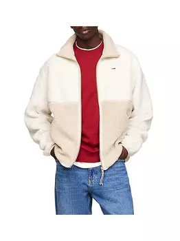 Бежевая мужская куртка Tommy Jeans