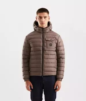 Бежевая нейлоновая мужская куртка Refrigiwear