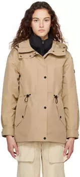 Бежевая непромокаемая куртка Carrie Mackage
