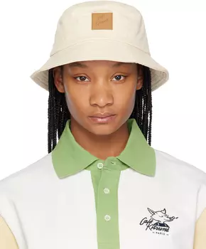 Бежевая панама «Cafe Kitsune» Maison Kitsune