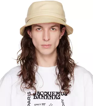 Бежевая панама 'Le Bob Mentalo' Jacquemus