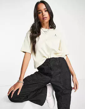 Бежевая пляжная футболка Jordan Essential Boxy