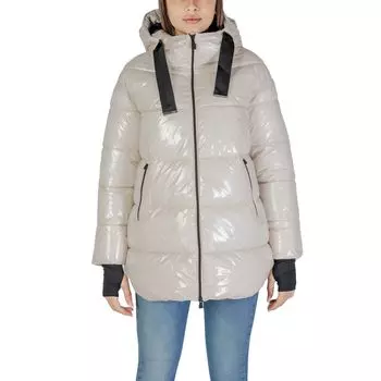 Бежевая полиамидная куртка Suns