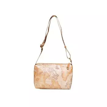 Бежевая полиэтиленовая сумка ALVIERO MARTINI 1a CLASSE