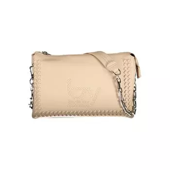 Бежевая полиэтиленовая сумка BLU BYBLOS, бежевый