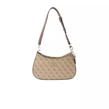 Бежевая полиэтиленовая сумка GUESS