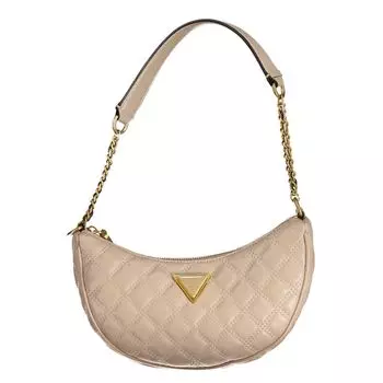 Бежевая полиэтиленовая сумка Guess Shoes