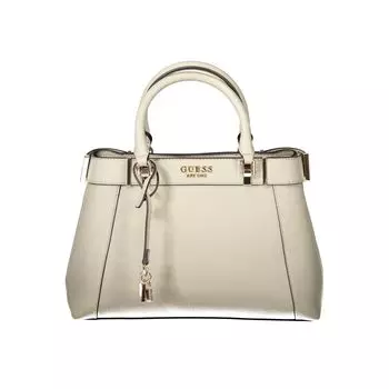 Бежевая полиэтиленовая сумка Guess Shoes, Beige