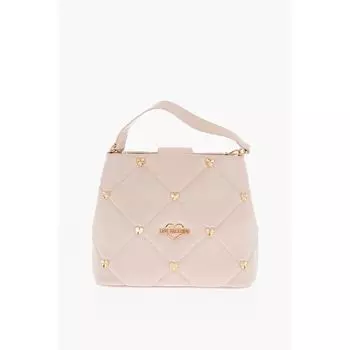Бежевая полиэтиленовая сумка-тоут Moschino, Beige