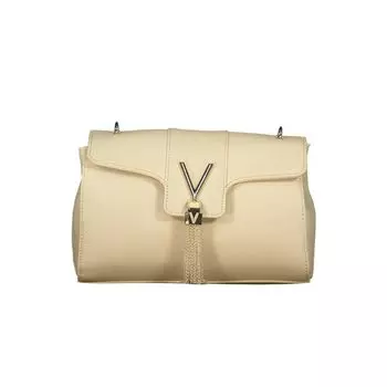 Бежевая полиэтиленовая сумка Valentino Bags