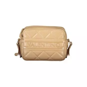 Бежевая полиэтиленовая сумка Valentino Bags