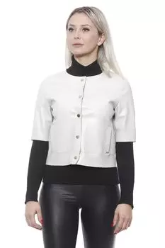 Бежевая полиуретановая женская куртка 19V69 Italia, бежевый