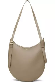 Бежевая поясная сумка Coperni