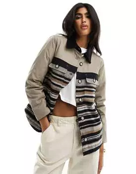 Бежевая рабочая куртка Kavu zaltana